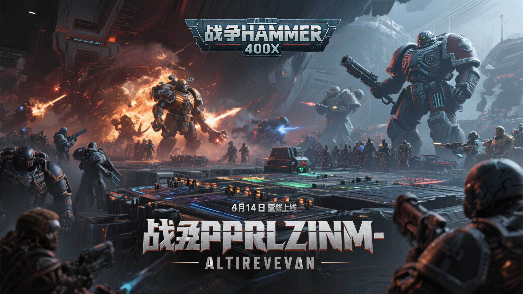 《战锤40K：战争黎明-终极版》8月14日震撼来袭